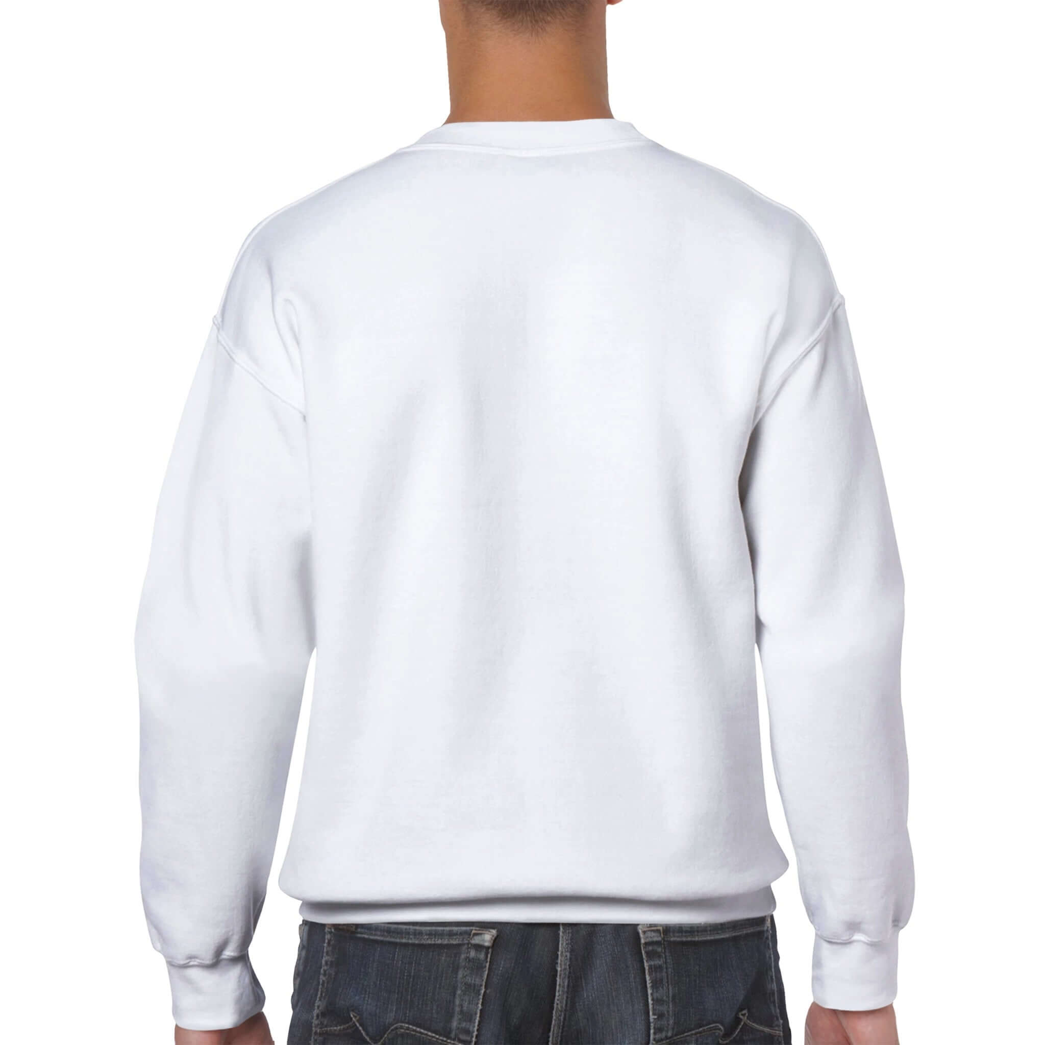 Bitcoin - Patchicon Essential: Unisex-Sweatshirt mit Rundhalsausschnitt